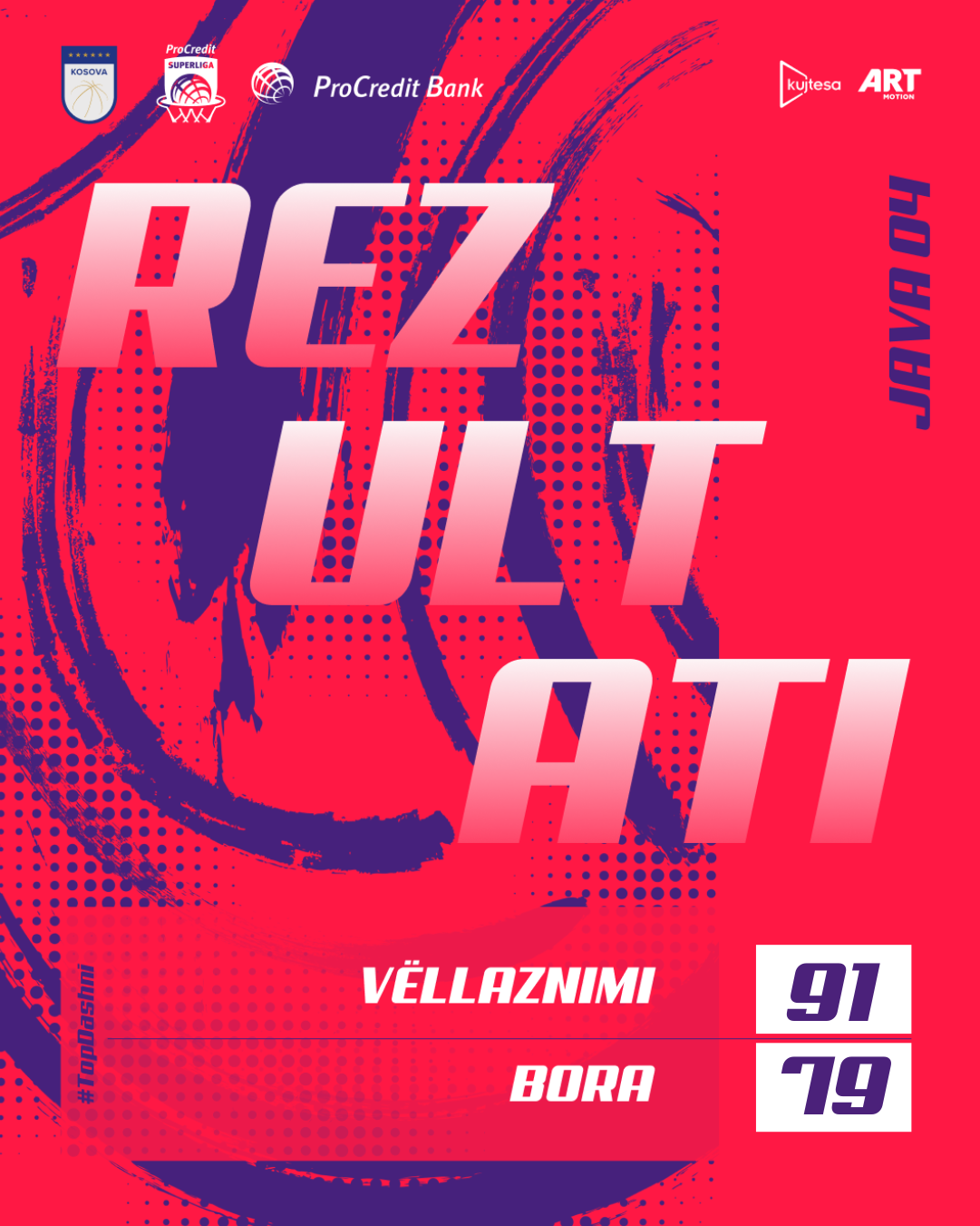 Vëllaznimi me rikthim shënon fitoren e parë