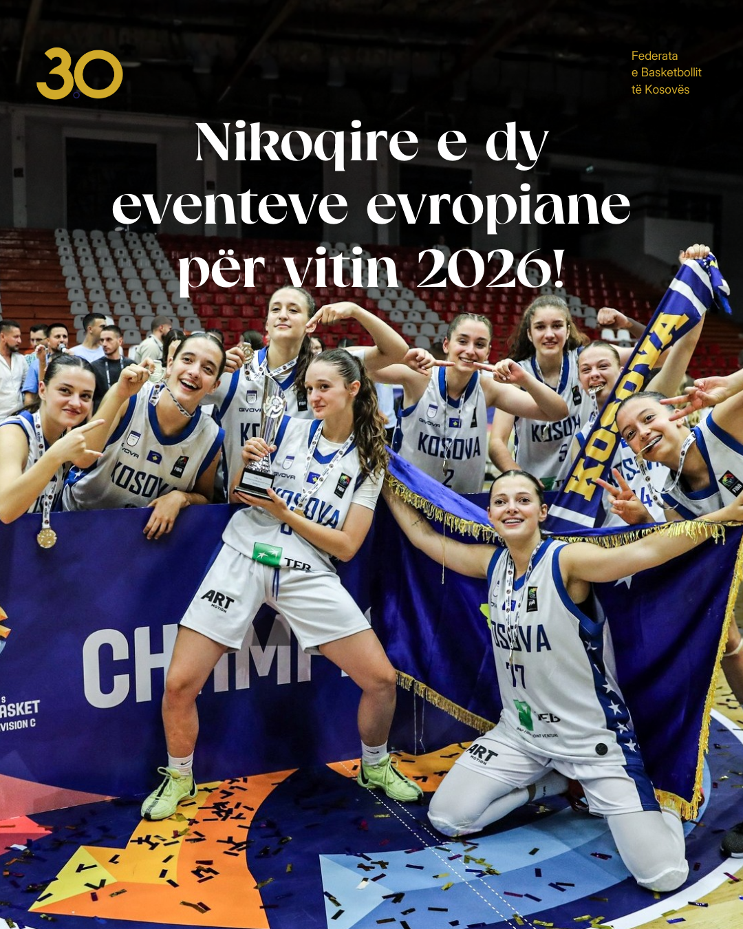 Dy kampionate evropiane vijnë në Kosovë më 2026! 